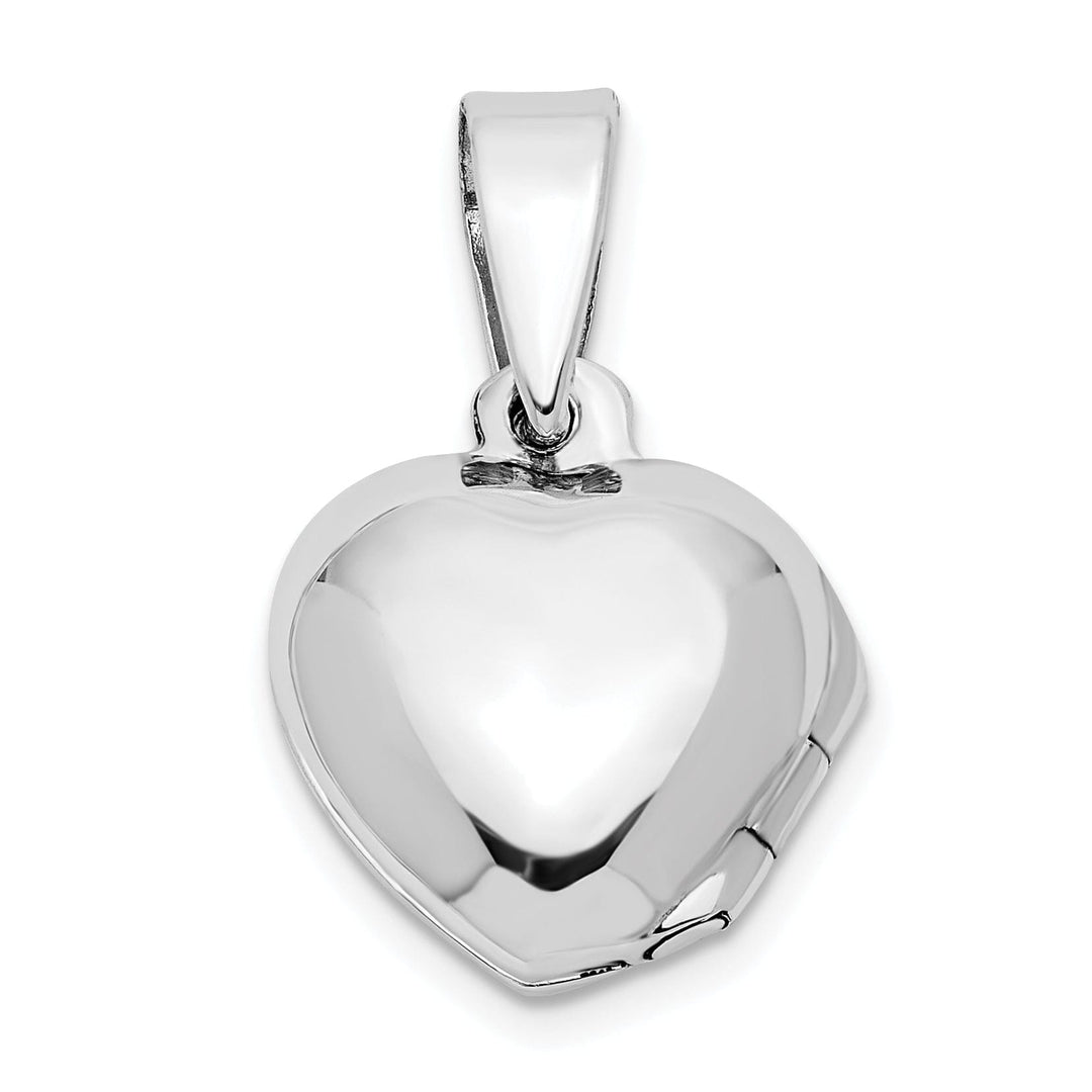 Lovely Rita's Pendants & Charms Sterling Silver CZ Heart Locket