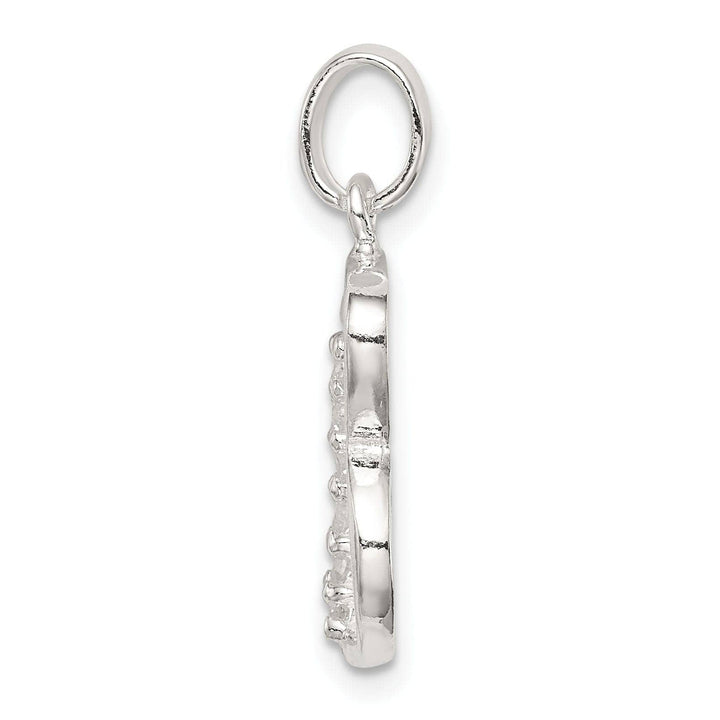 Lovely Rita's Pendants & Charms Sterling Silver CZ Initial B Charm Pendant