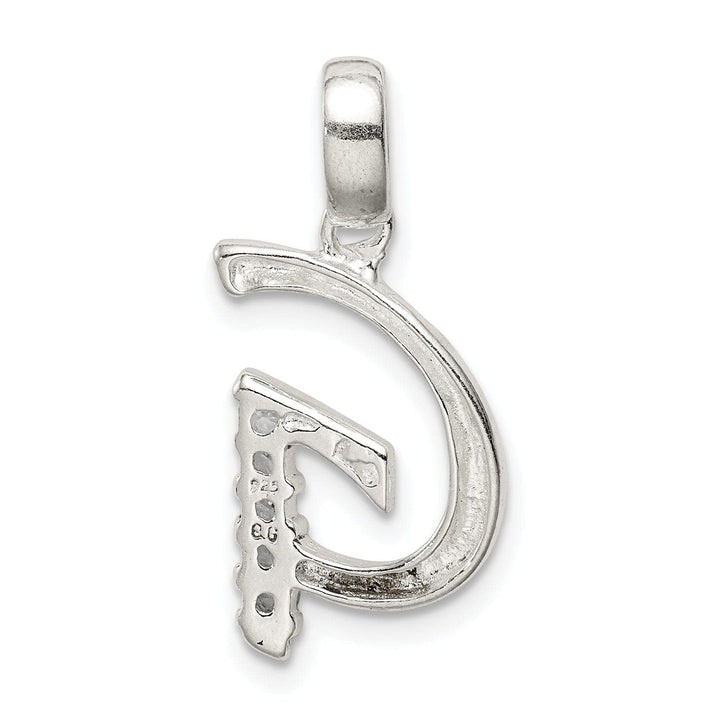 Lovely Rita's Pendants & Charms Sterling Silver CZ Initial G Charm Pendant