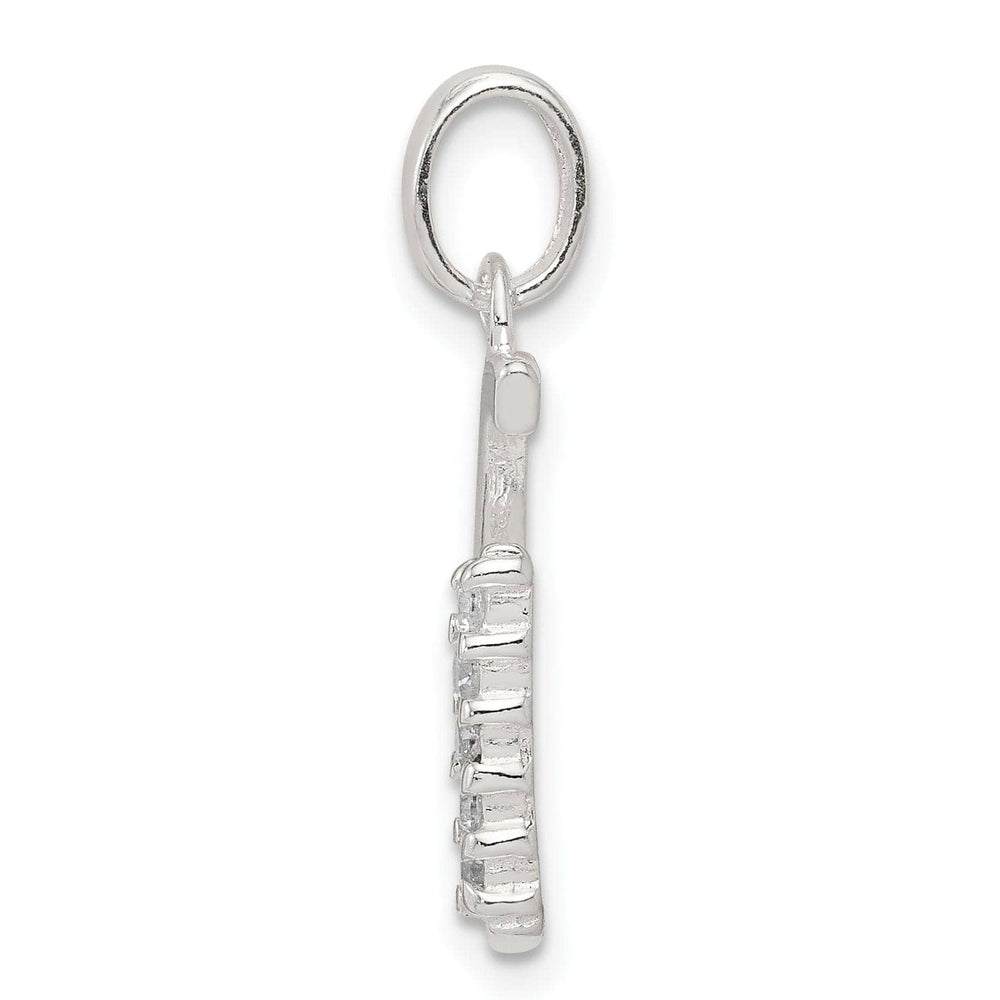 Lovely Rita's Pendants & Charms Sterling Silver CZ Initial G Charm Pendant