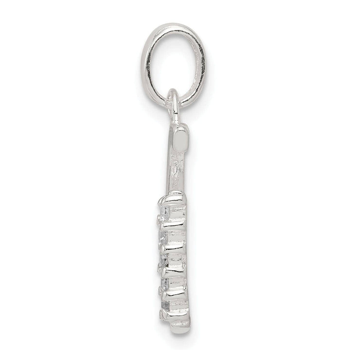 Lovely Rita's Pendants & Charms Sterling Silver CZ Initial G Charm Pendant