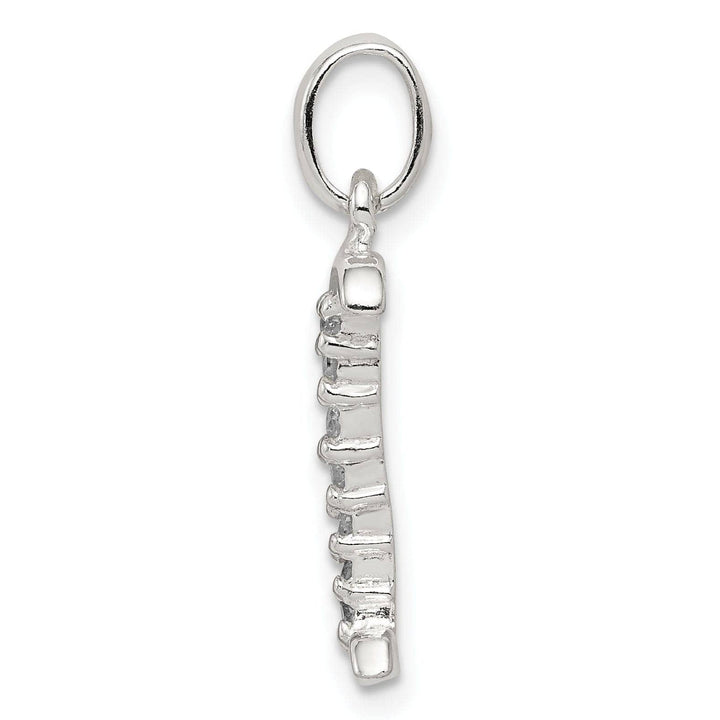 Lovely Rita's Pendants & Charms Sterling Silver CZ Initial I Charm Pendant