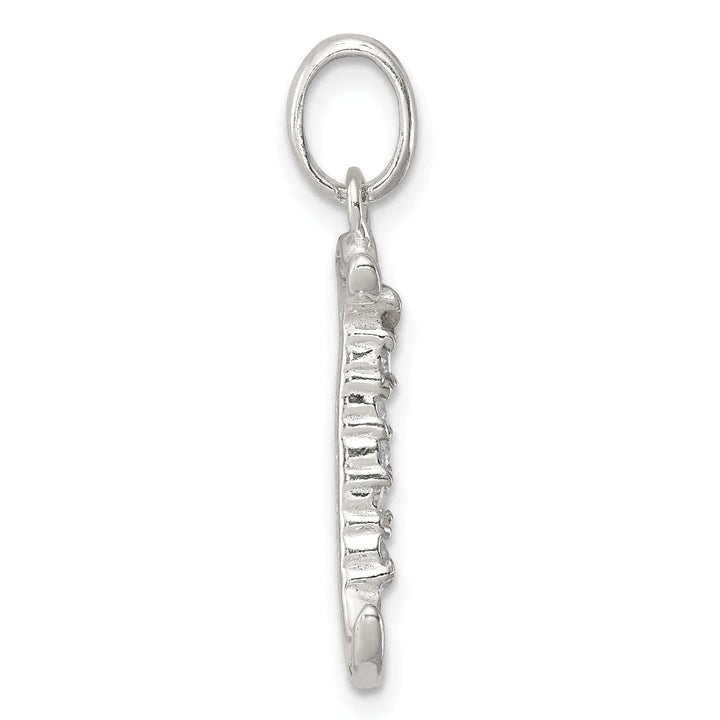 Lovely Rita's Pendants & Charms Sterling Silver CZ Initial J Charm Pendant