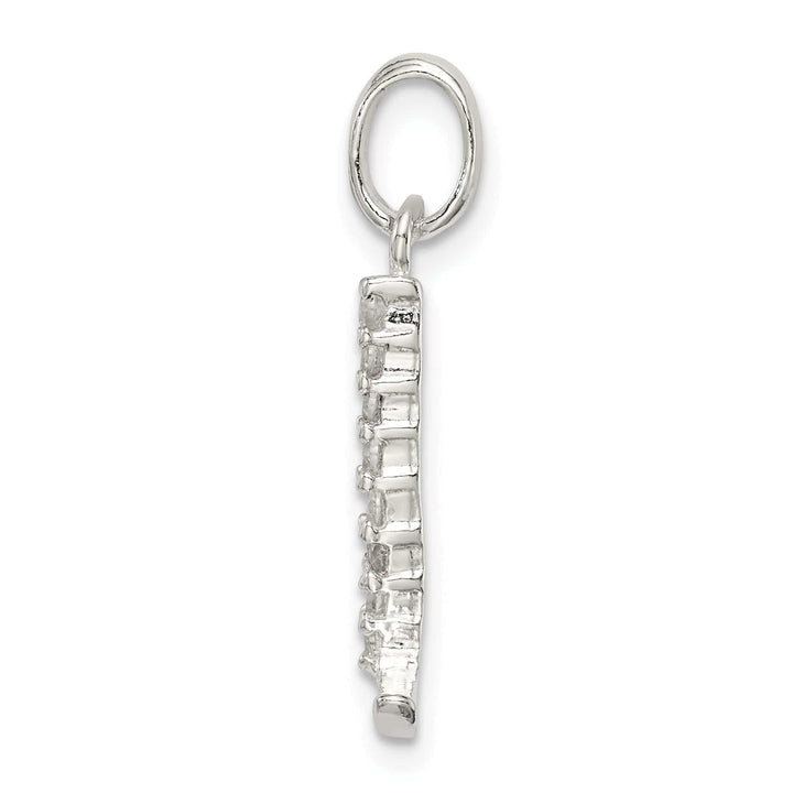 Lovely Rita's Pendants & Charms Sterling Silver CZ Initial L Charm Pendant