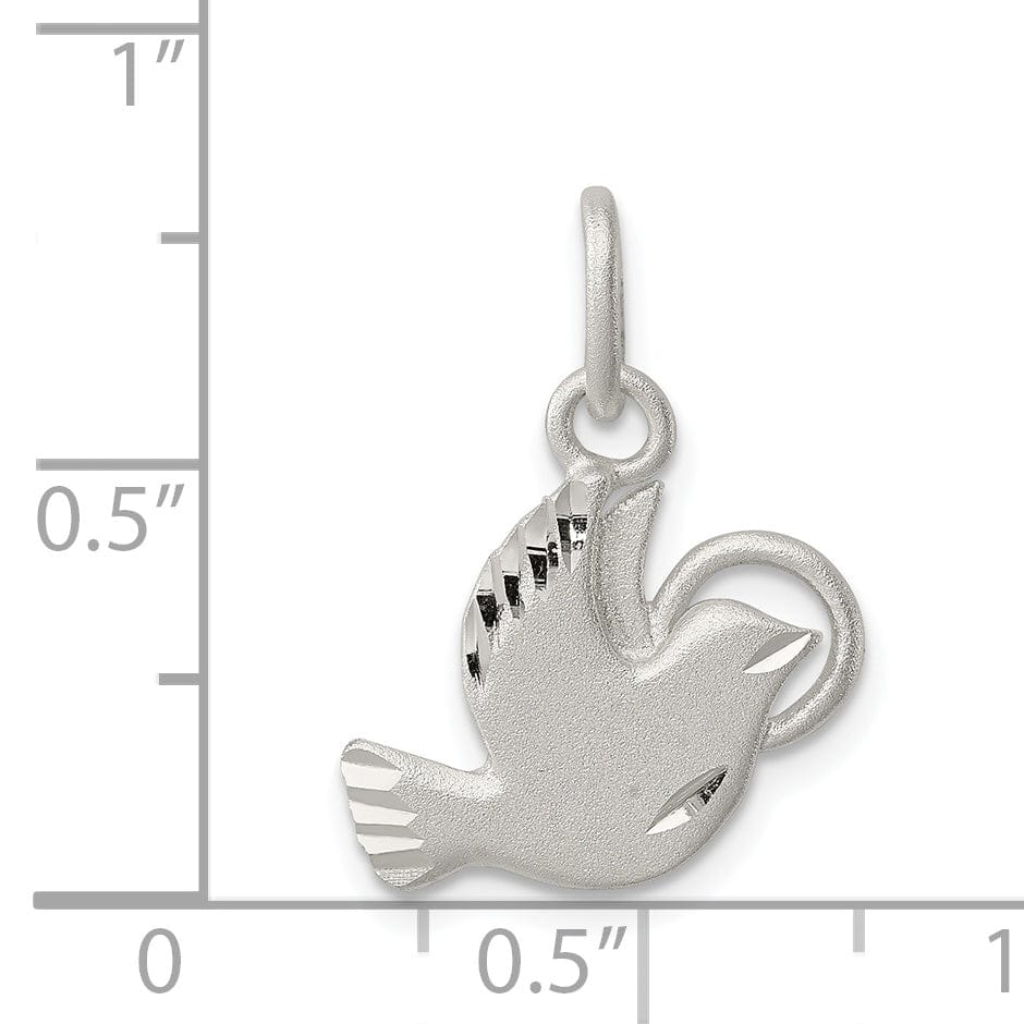 Lovely Rita's Pendants & Charms Sterling Silver Dove Charm