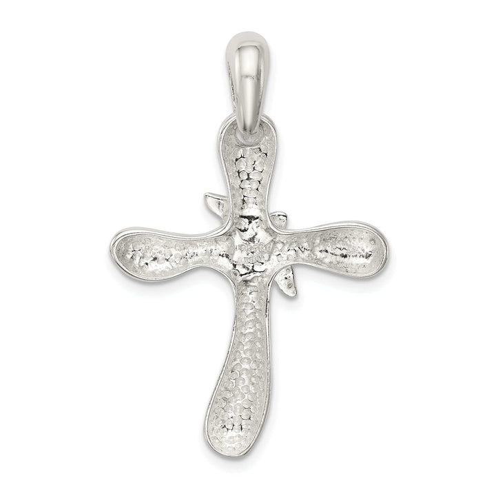Lovely Rita's Pendants & Charms Sterling Silver Dove Cross Pendant