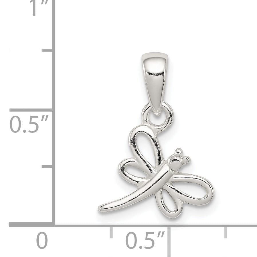 Lovely Rita's Pendants & Charms Sterling Silver Dragonfly Charm Pendant