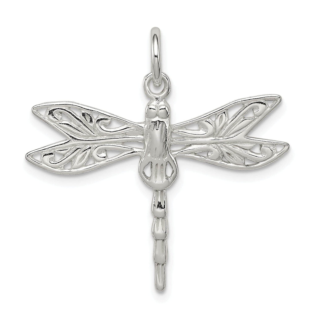 Lovely Rita's Pendants & Charms Sterling Silver Dragonfly Charm Pendant