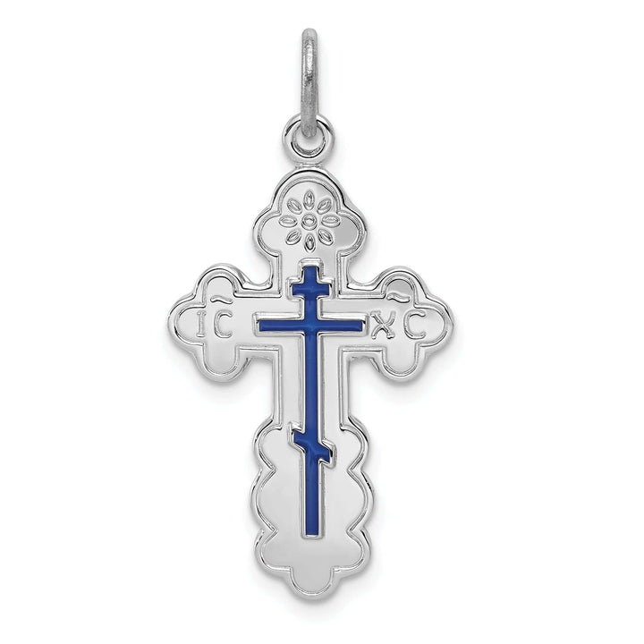 Lovely Rita's Pendants & Charms Sterling Silver Eastern Orthodox Cross Pendant