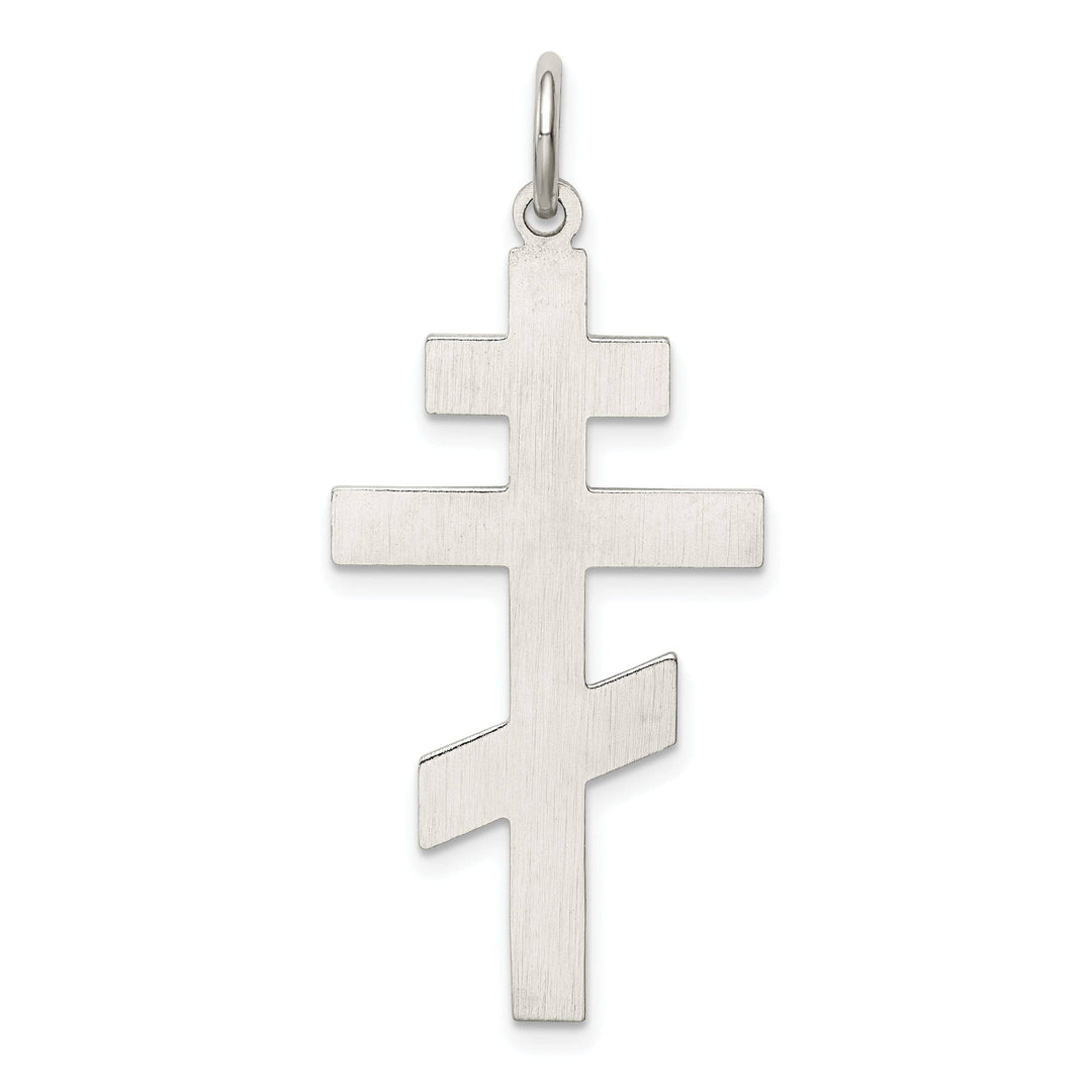 Lovely Rita's Pendants & Charms Sterling Silver Eastern Orthodox Cross Pendant
