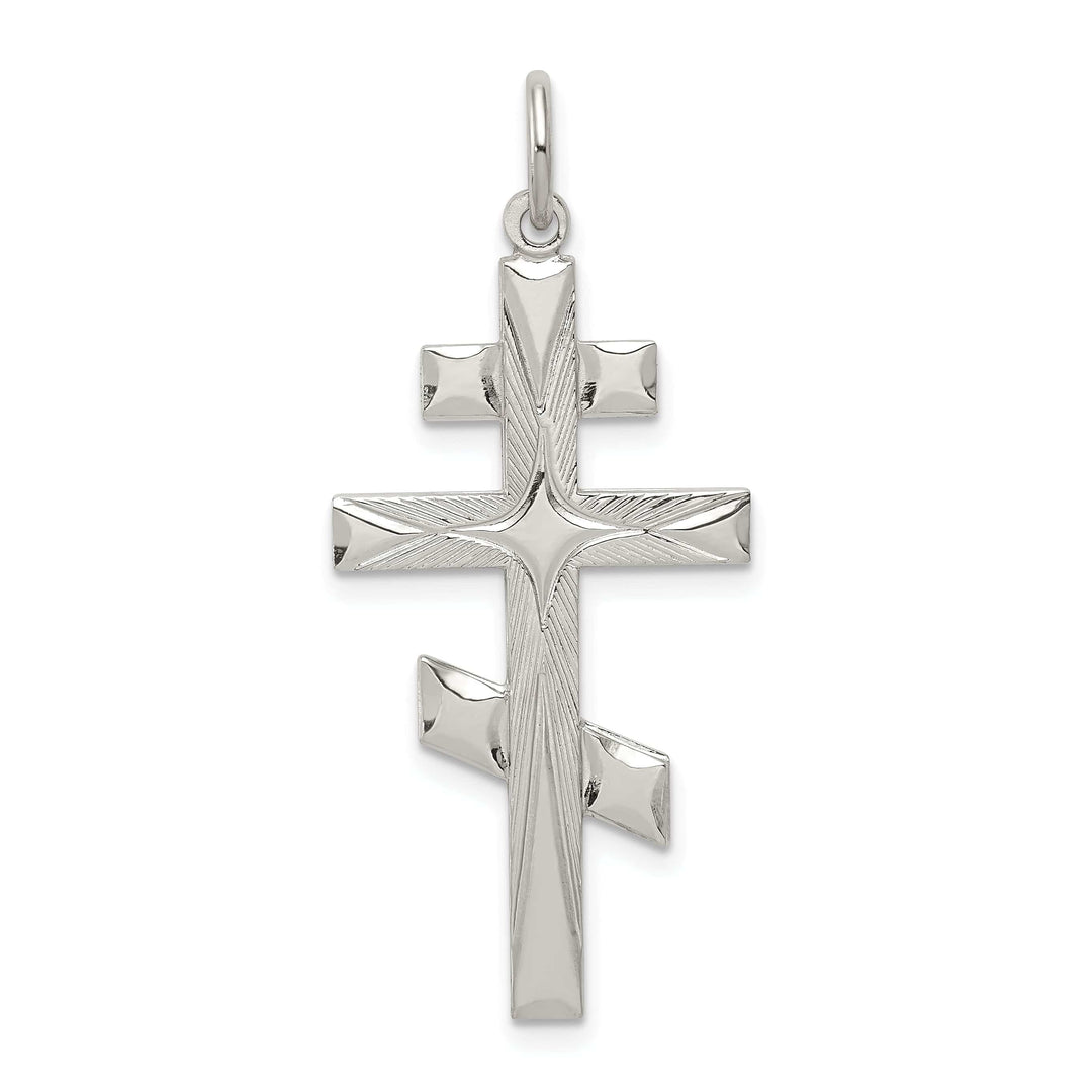 Lovely Rita's Pendants & Charms Sterling Silver Eastern Orthodox Cross Pendant