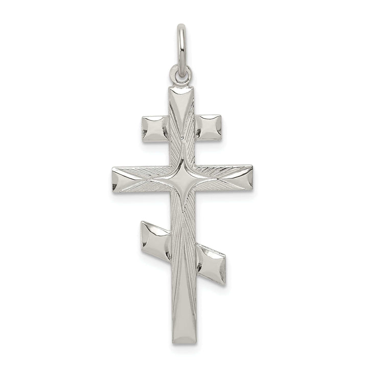 Lovely Rita's Pendants & Charms Sterling Silver Eastern Orthodox Cross Pendant