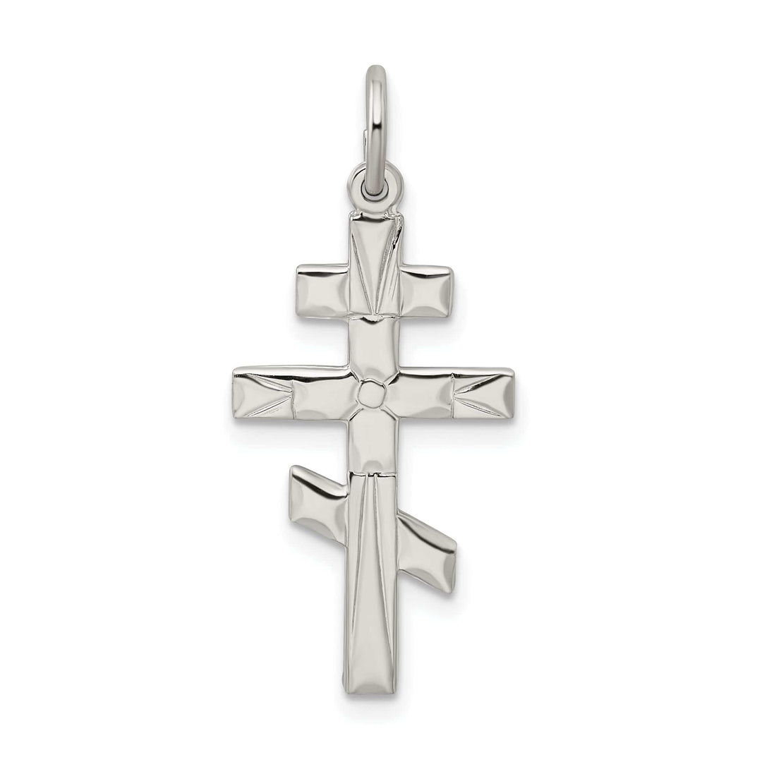 Lovely Rita's Pendants & Charms Sterling Silver Eastern Orthodox Cross Pendant