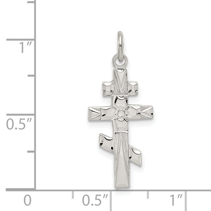 Lovely Rita's Pendants & Charms Sterling Silver Eastern Orthodox Cross Pendant