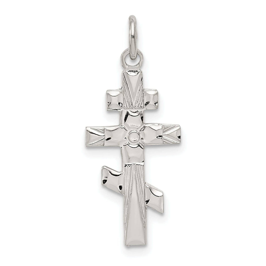 Lovely Rita's Pendants & Charms Sterling Silver Eastern Orthodox Cross Pendant