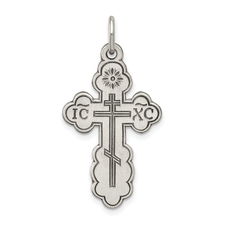Lovely Rita's Pendants & Charms Sterling Silver Eastern Orthodox Cross Pendant