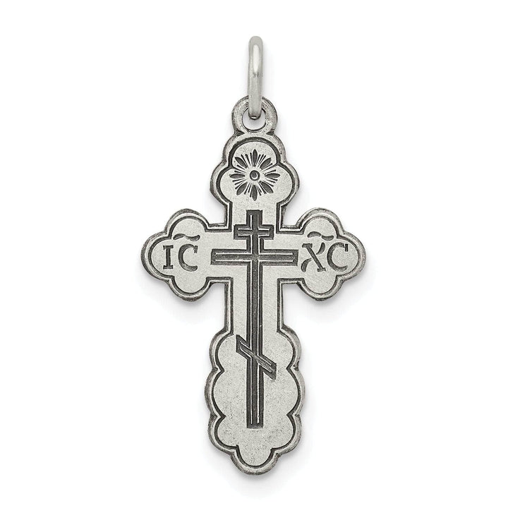 Lovely Rita's Pendants & Charms Sterling Silver Eastern Orthodox Cross Pendant