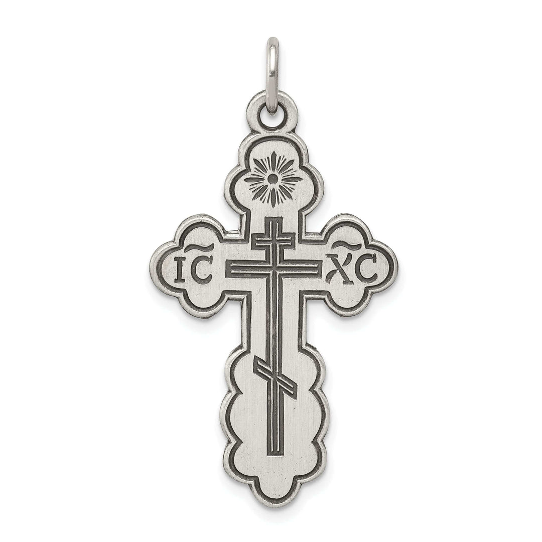 Lovely Rita's Pendants & Charms Sterling Silver Eastern Orthodox Cross Pendant