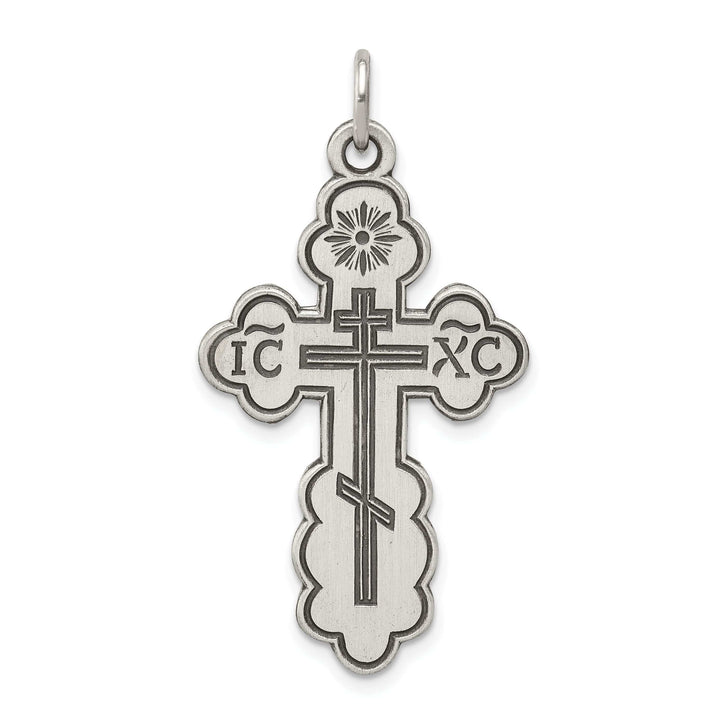 Lovely Rita's Pendants & Charms Sterling Silver Eastern Orthodox Cross Pendant