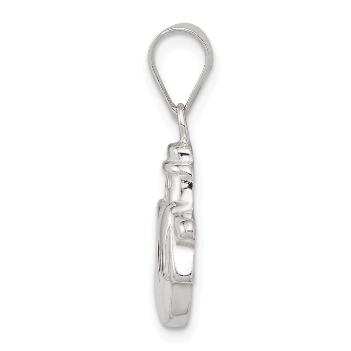 Lovely Rita's Pendants & Charms Sterling Silver Enameled Snowman Charm Pendant
