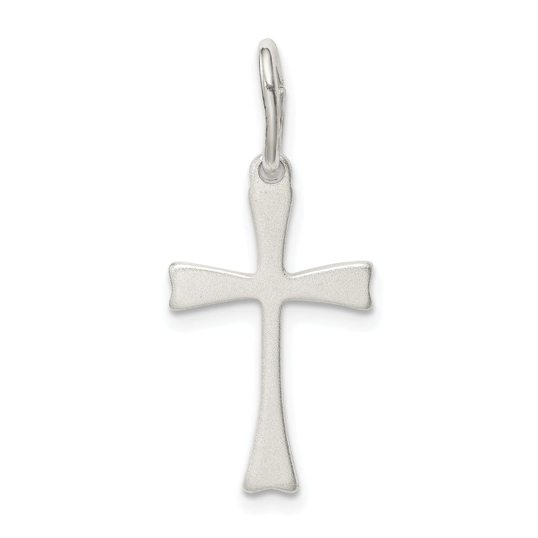 Lovely Rita's Pendants & Charms Sterling Silver Fleur de lis Cross Pendant