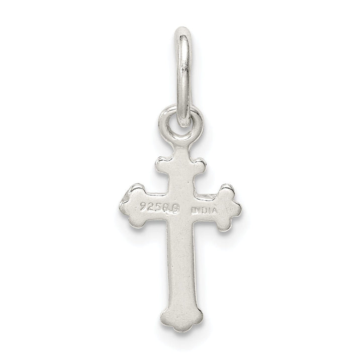 Lovely Rita's Pendants & Charms Sterling Silver Fleur De Lis Cross Pendant