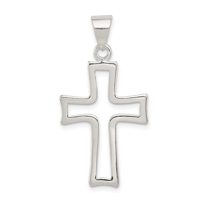 Lovely Rita's Pendants & Charms Sterling Silver Fleur de lis Cross Pendant