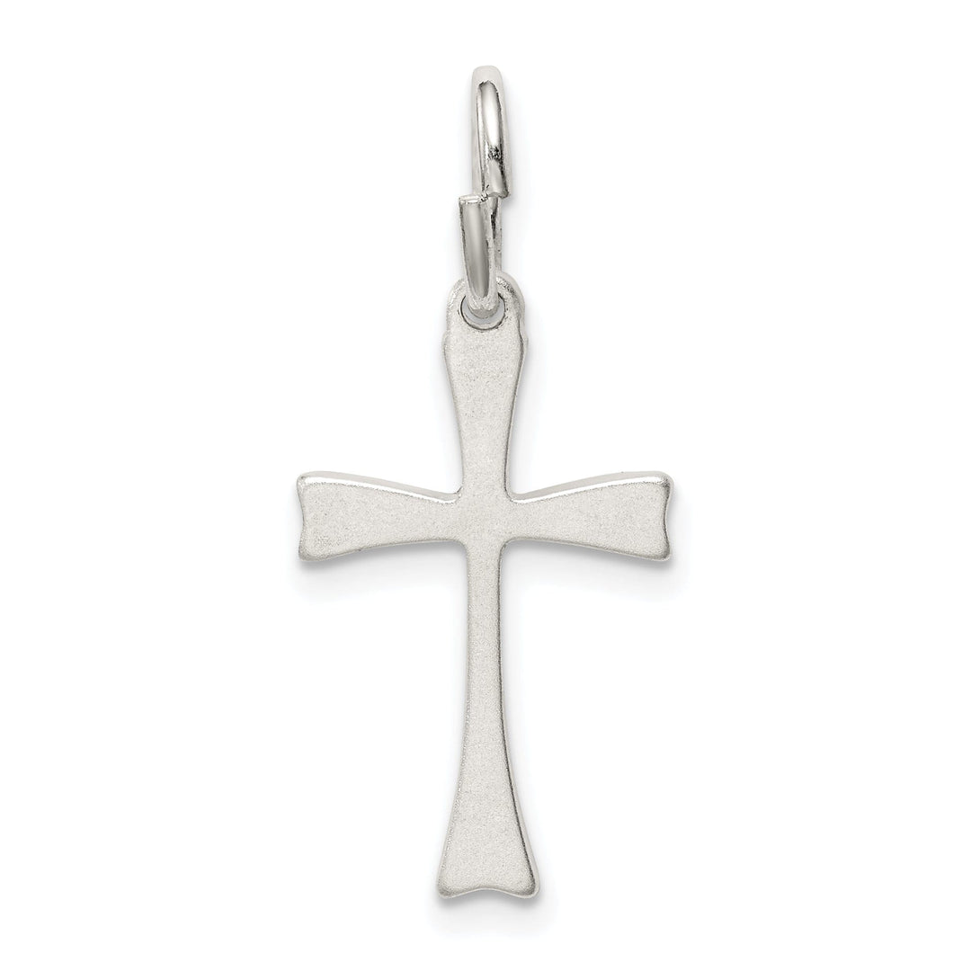 Lovely Rita's Pendants & Charms Sterling Silver Fleur de lis Cross Pendant