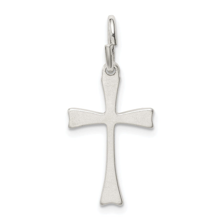 Lovely Rita's Pendants & Charms Sterling Silver Fleur de lis Cross Pendant