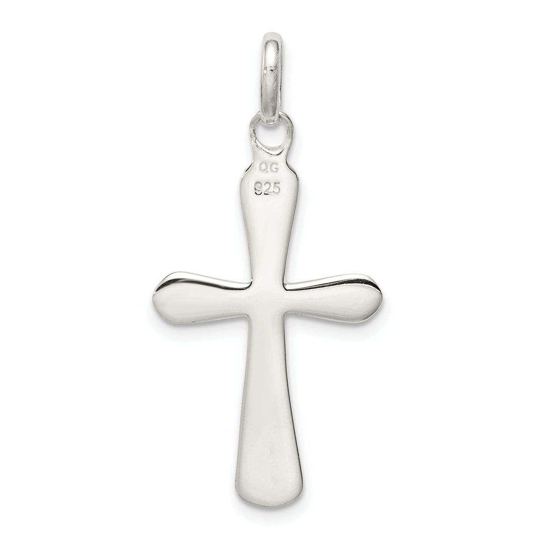Lovely Rita's Pendants & Charms Sterling Silver Fleur De Lis Cross Pendant