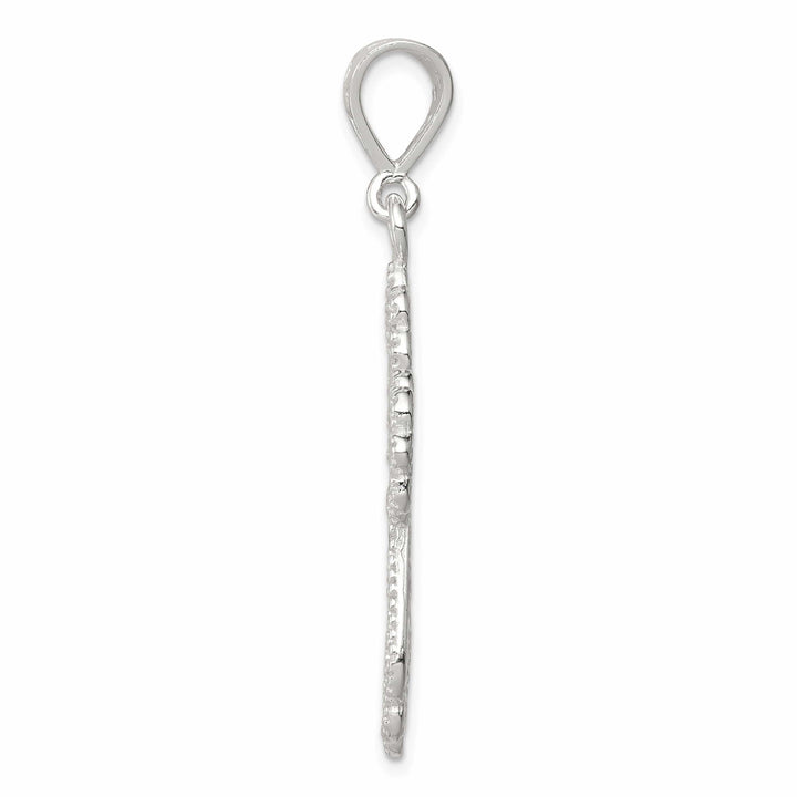 Lovely Rita's Pendants & Charms Sterling Silver Fleur de lis Cross Pendant