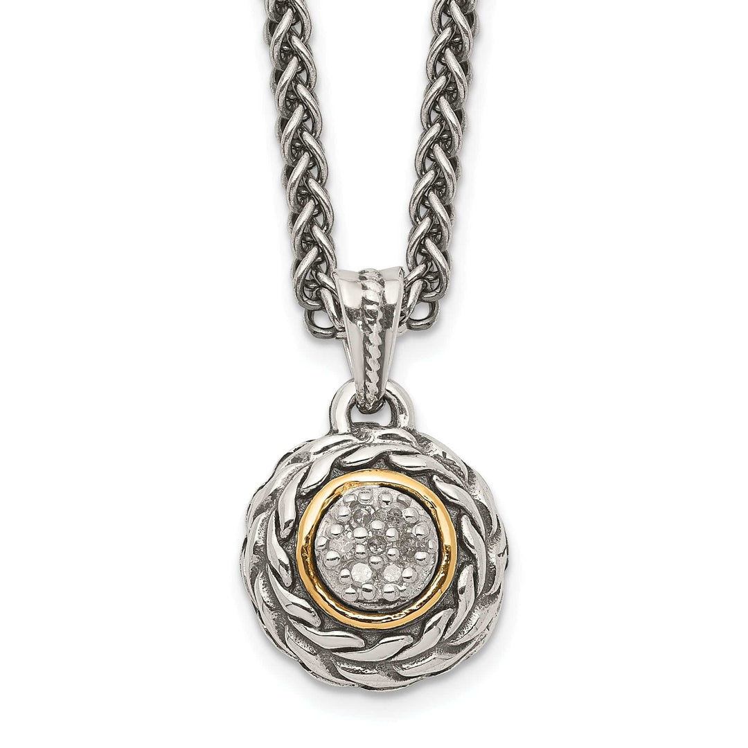 Shey Couture Pendants & Charms Sterling Silver Gold Diamond Pendant