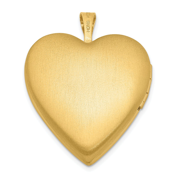 Lovely Rita's Pendants & Charms Sterling Silver Gold-plated 20mm Claddagh Enameled Heart Locket