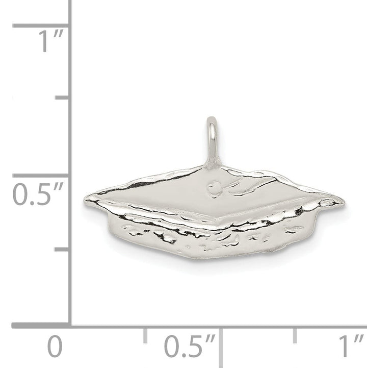 Lovely Rita's Pendants & Charms Sterling Silver Graduation Cap Charm