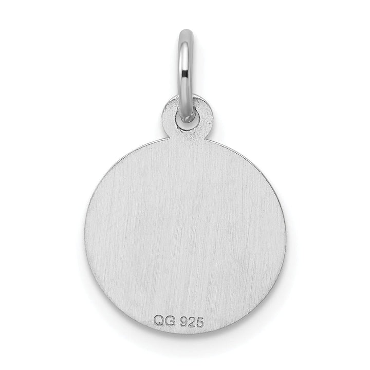 Lovely Rita's Pendants & Charms Sterling Silver Graduation Day Disc Charm