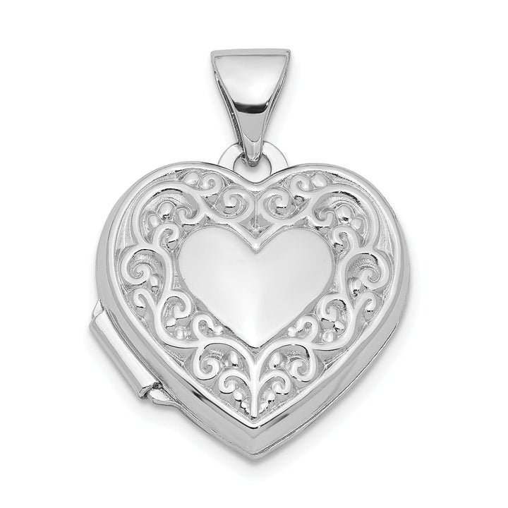 Lovely Rita's Pendants & Charms Sterling Silver Heart Locket