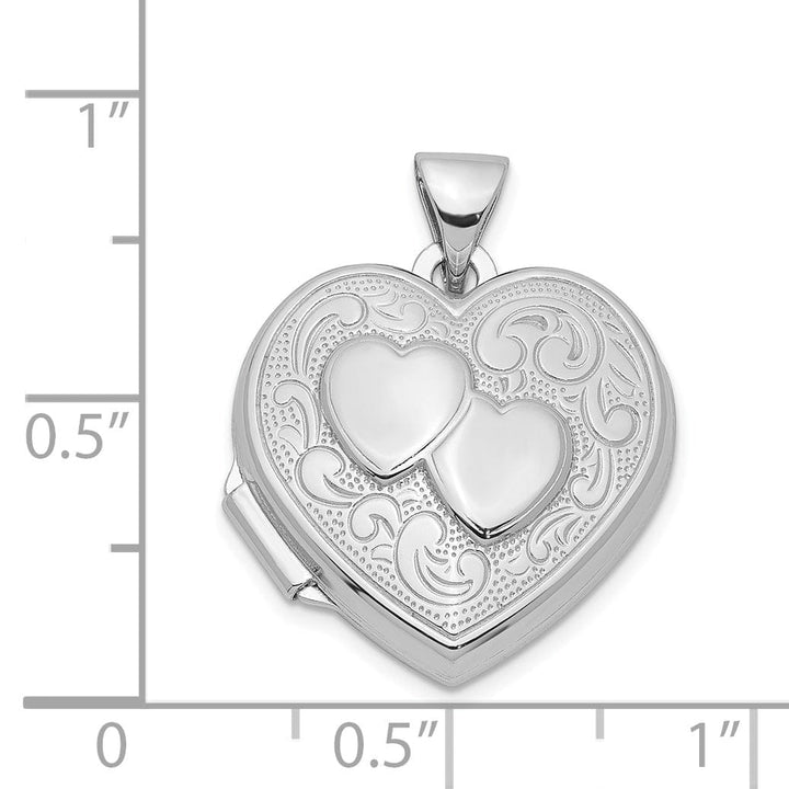 Lovely Rita's Pendants & Charms Sterling Silver Heart Locket