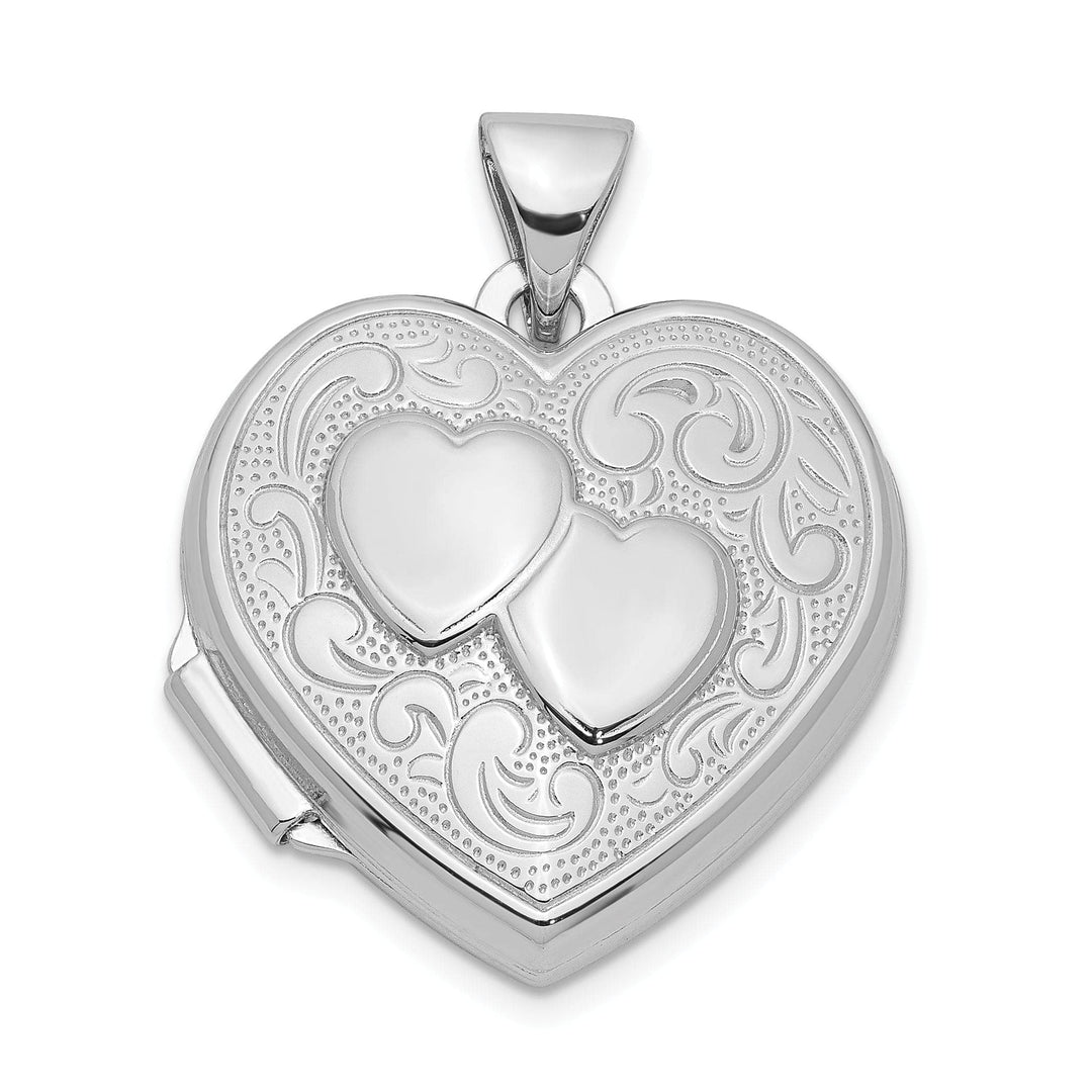 Lovely Rita's Pendants & Charms Sterling Silver Heart Locket