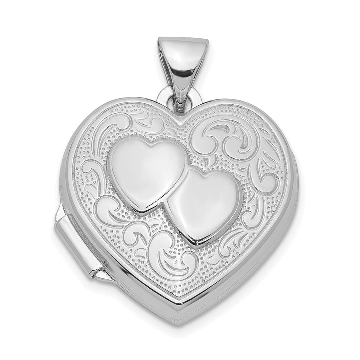 Lovely Rita's Pendants & Charms Sterling Silver Heart Locket