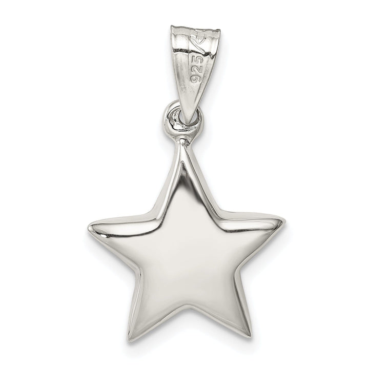 Lovely Rita's Pendants & Charms Sterling Silver Hollow 3-D Star Charm Pendant