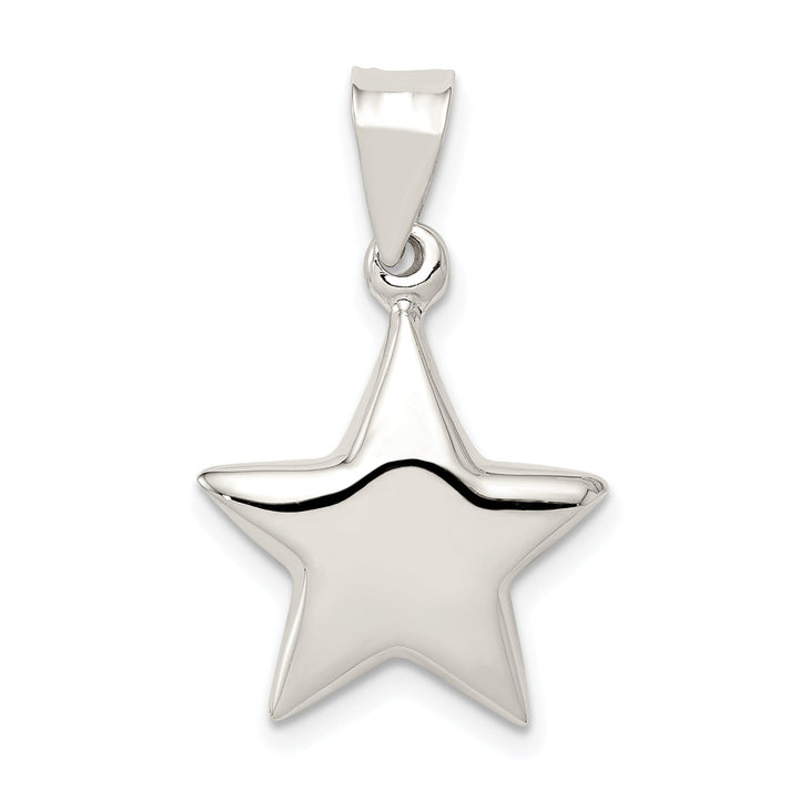 Lovely Rita's Pendants & Charms Sterling Silver Hollow 3-D Star Charm Pendant