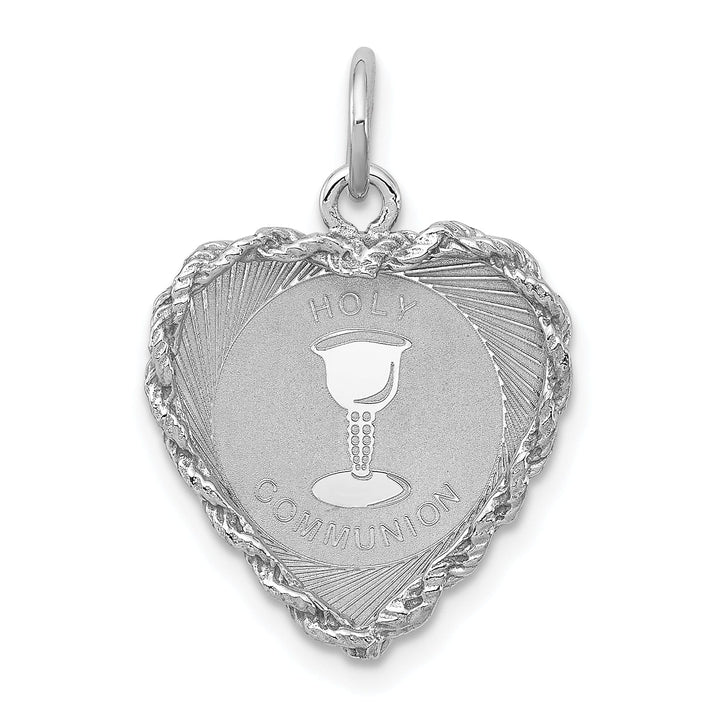 Lovely Rita's Pendants & Charms Sterling Silver Holy Communion Disc Charm