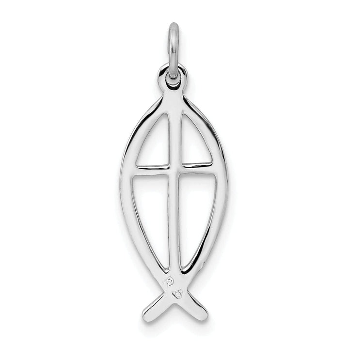 Lovely Rita's Pendants & Charms Sterling Silver Ichthus Fish Charm
