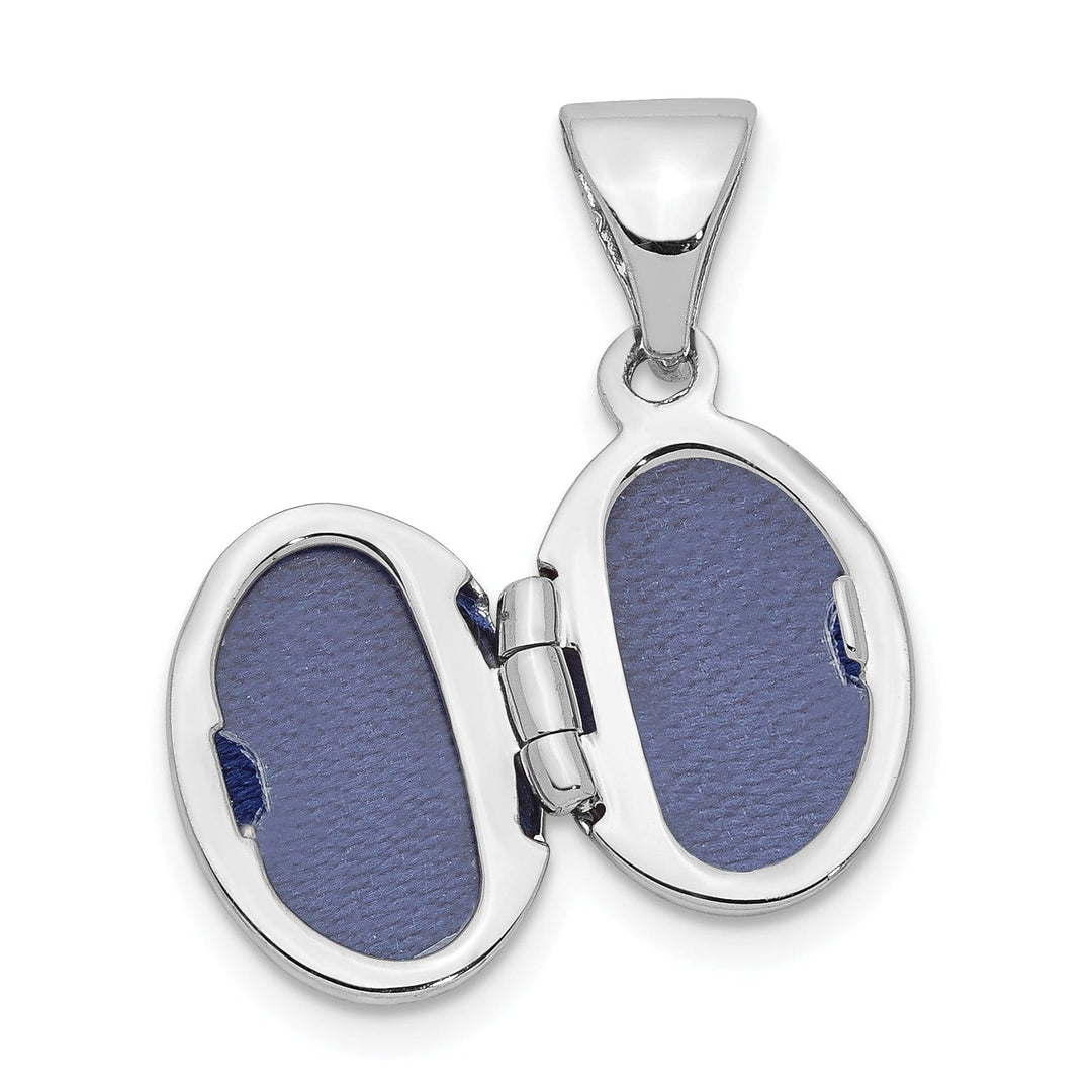 Lovely Rita's Pendants & Charms Sterling Silver Infant 12mm Oval Locket