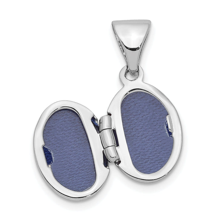 Lovely Rita's Pendants & Charms Sterling Silver Infant 12mm Oval Locket