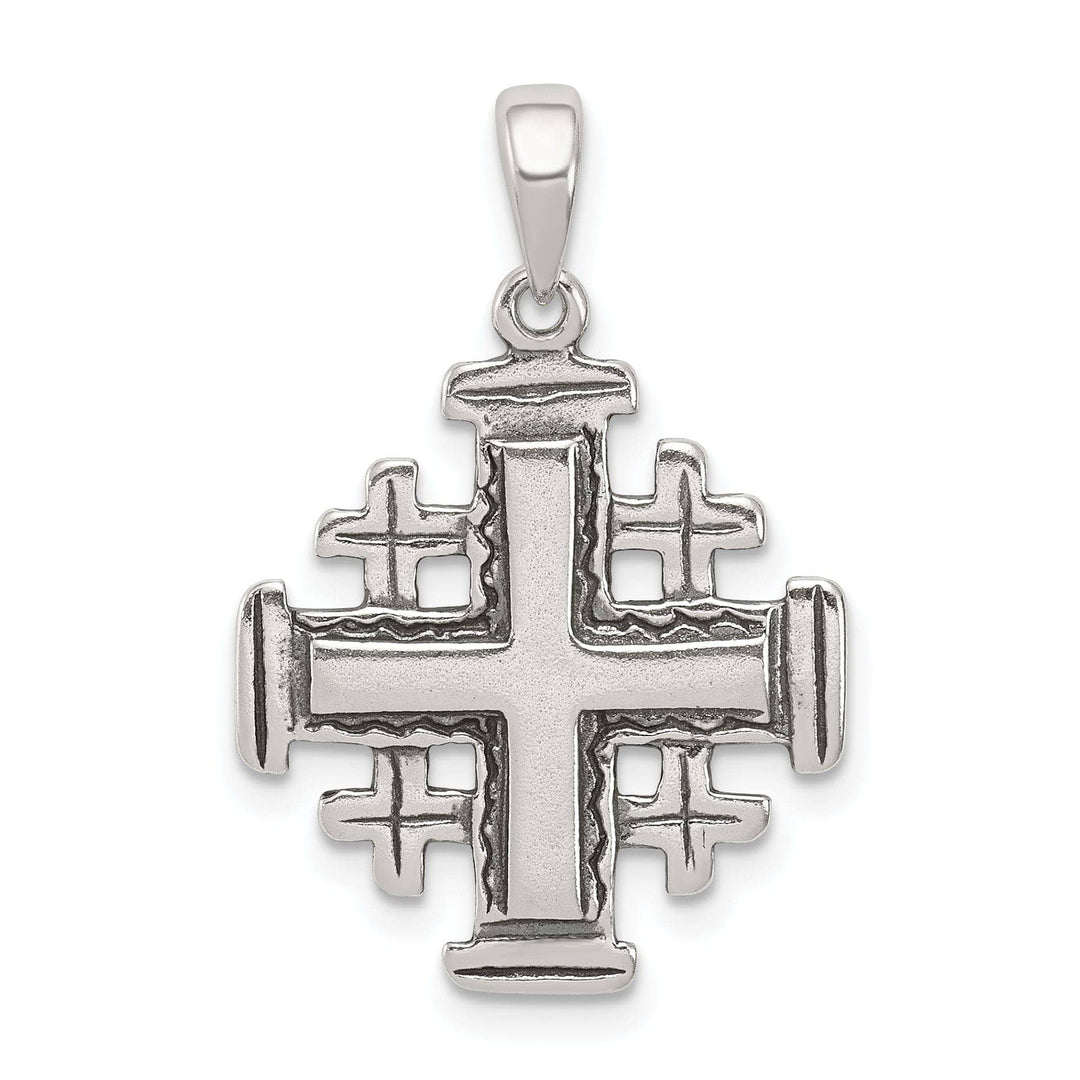 Lovely Rita's Pendants & Charms Sterling Silver Jerusalem Crusader Pendant