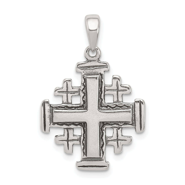 Lovely Rita's Pendants & Charms Sterling Silver Jerusalem Crusader Pendant