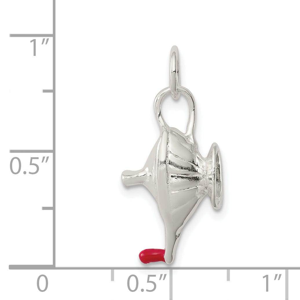 Lovely Rita's Pendants & Charms Sterling Silver Lamp of Knowledge Charm