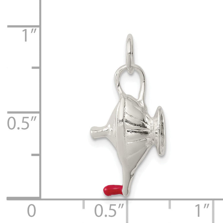 Lovely Rita's Pendants & Charms Sterling Silver Lamp of Knowledge Charm