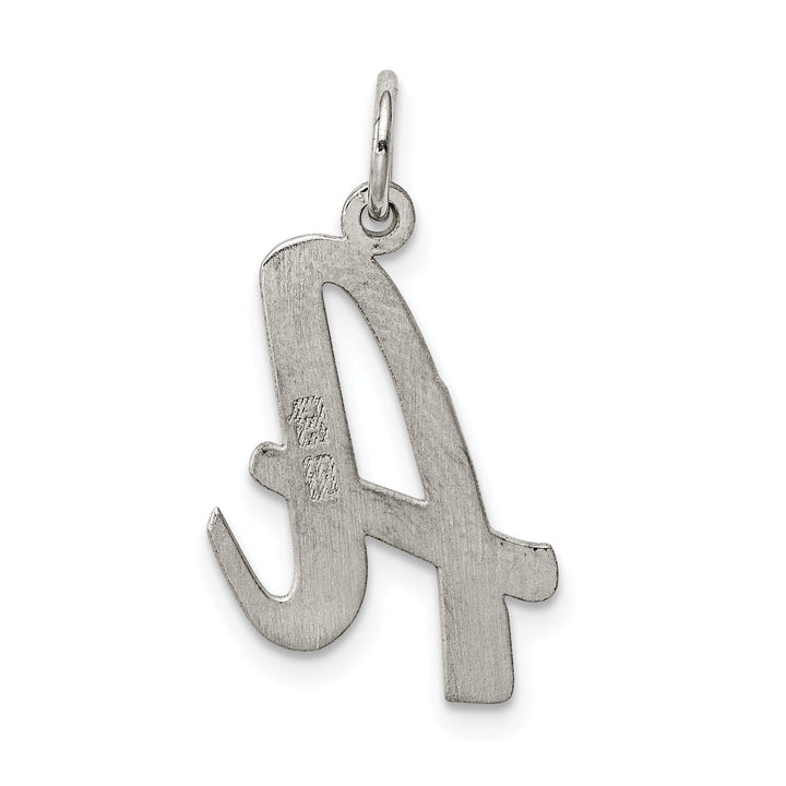 Lovely Rita's Pendants & Charms Sterling Silver Large Script Initial A Charm